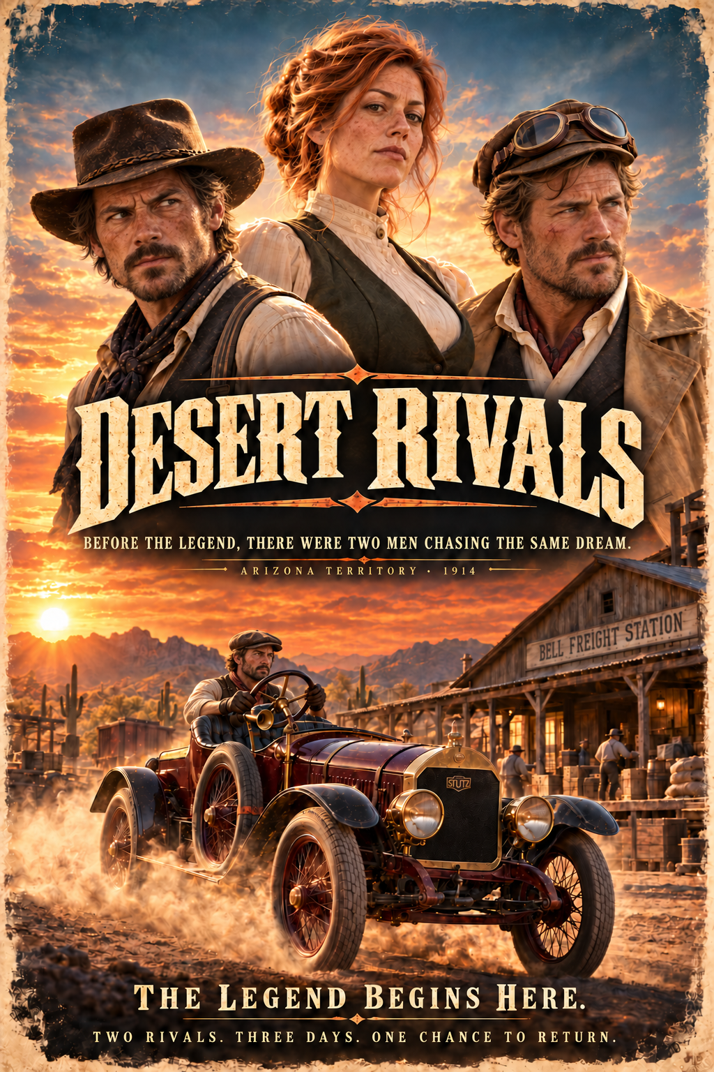 Desert Rivals working-title poster